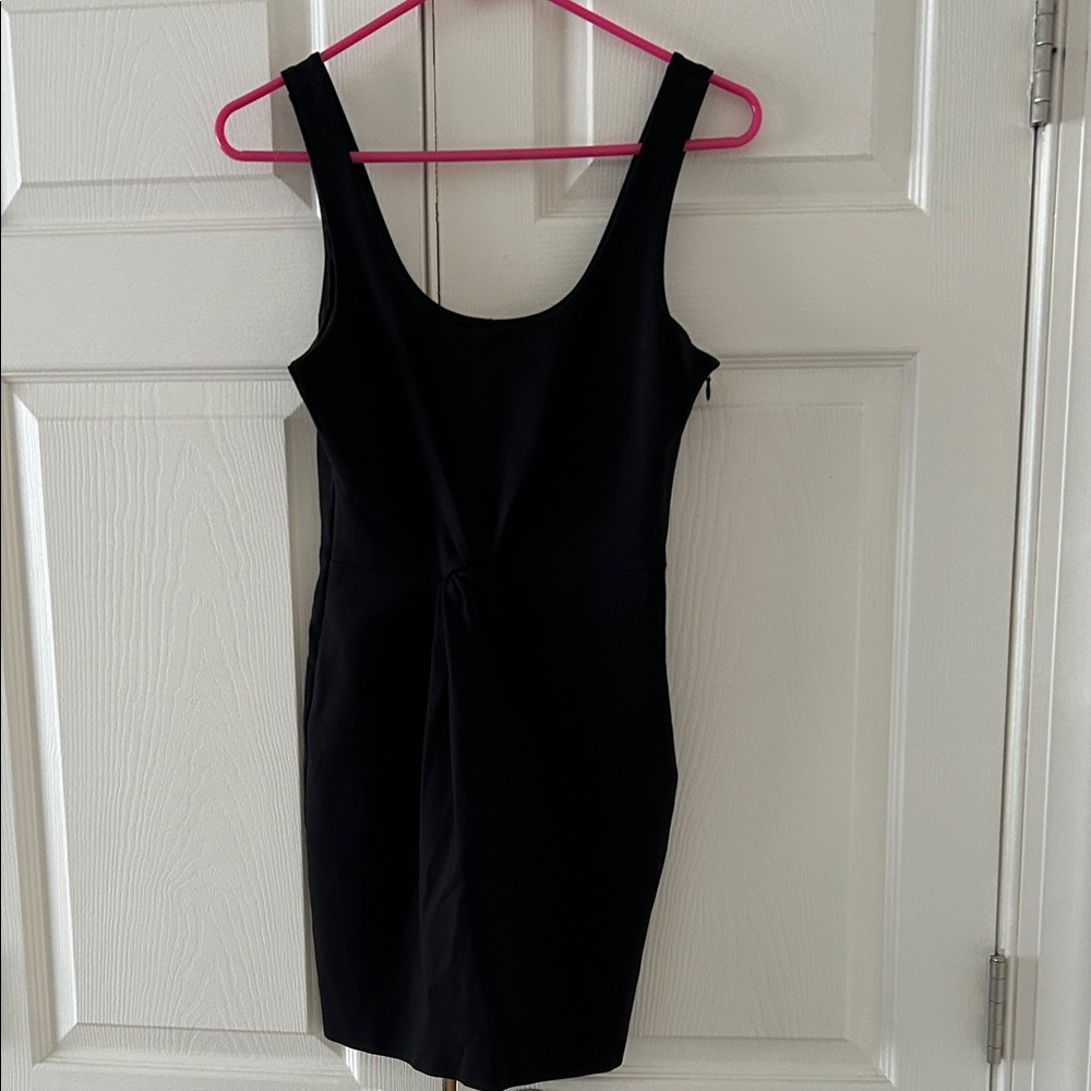 Armani Exchange Black Mini Dress
